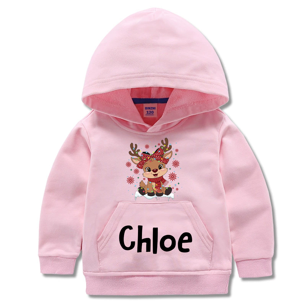 Personalized Kids Lovely Christmas Hoodie | MCGift221