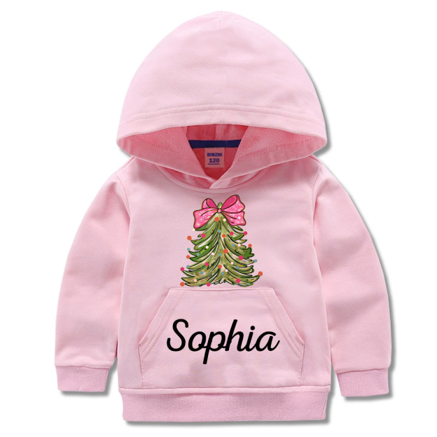 Personalized Kids Lovely Christmas Hoodie | MCGift226