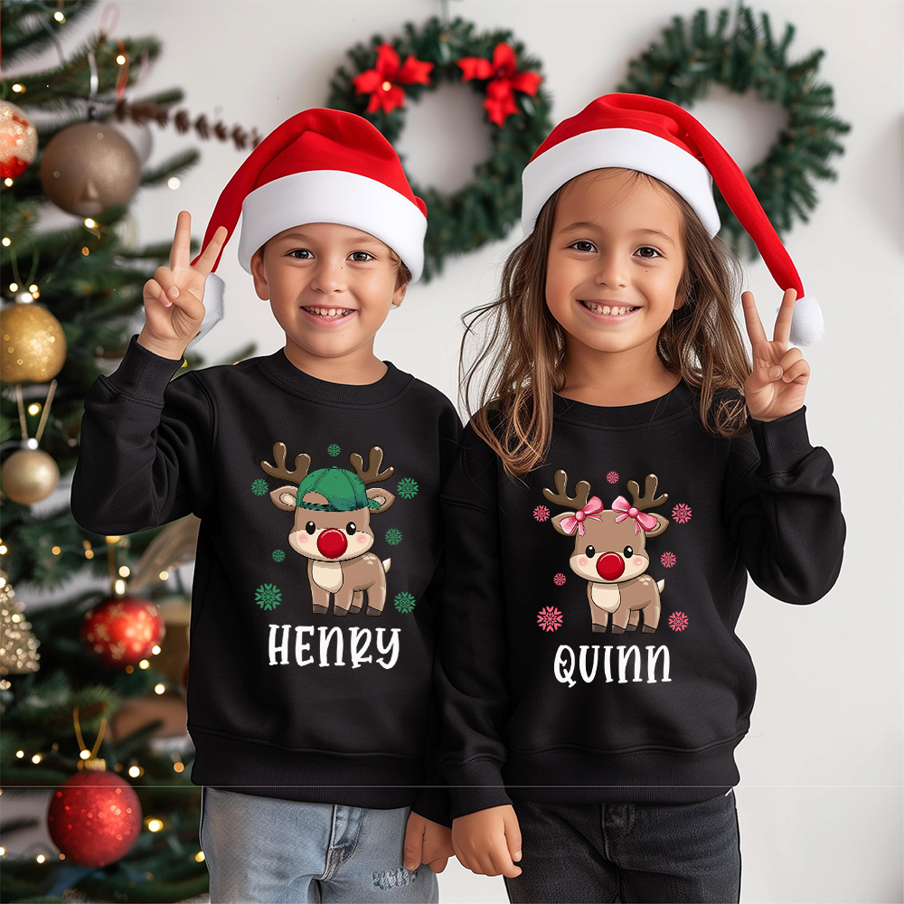 Personalized Christmas Matching Family Sweatshirt | MCGift232