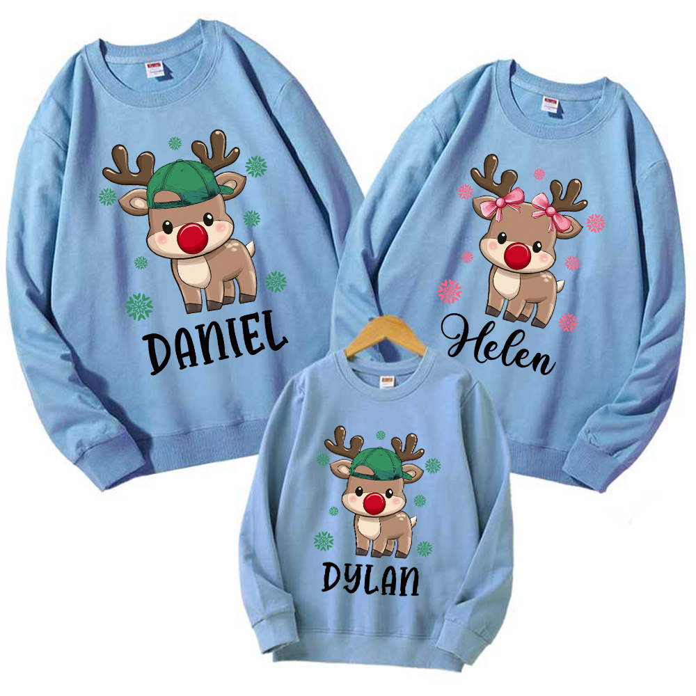 Personalized Christmas Matching Family Sweatshirt | MCGift232