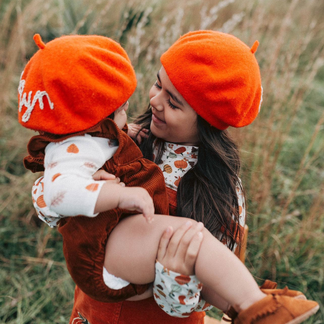 Personalized Hand Embroidery Beret For Kid & Adult | HSKid81