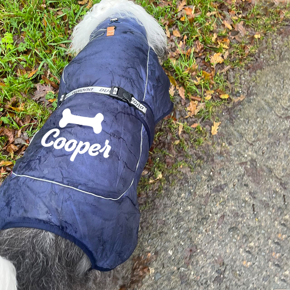 Personalized Pet Winter Warm Reflective Safety Puffer Vest | BKPet302