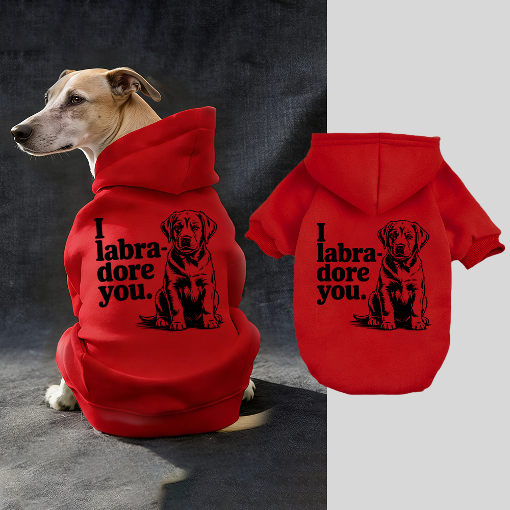 I Iabra dore you Puppy Hoodie | BKPet315