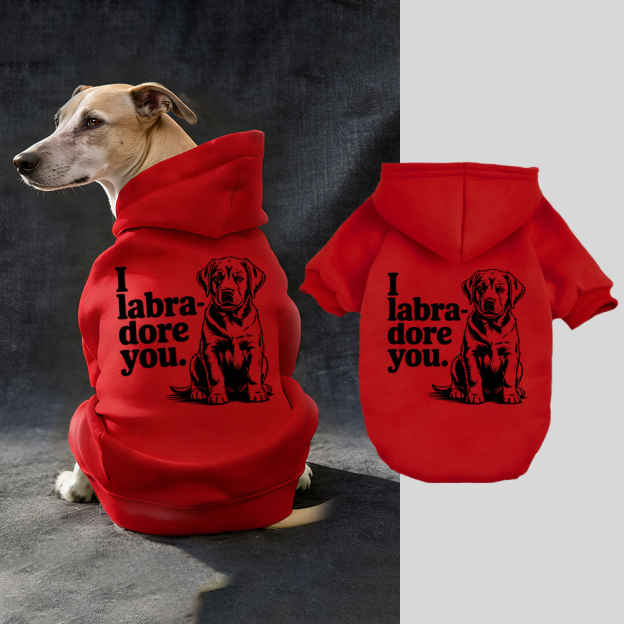 I Iabra dore you Puppy Hoodie | BKPet315