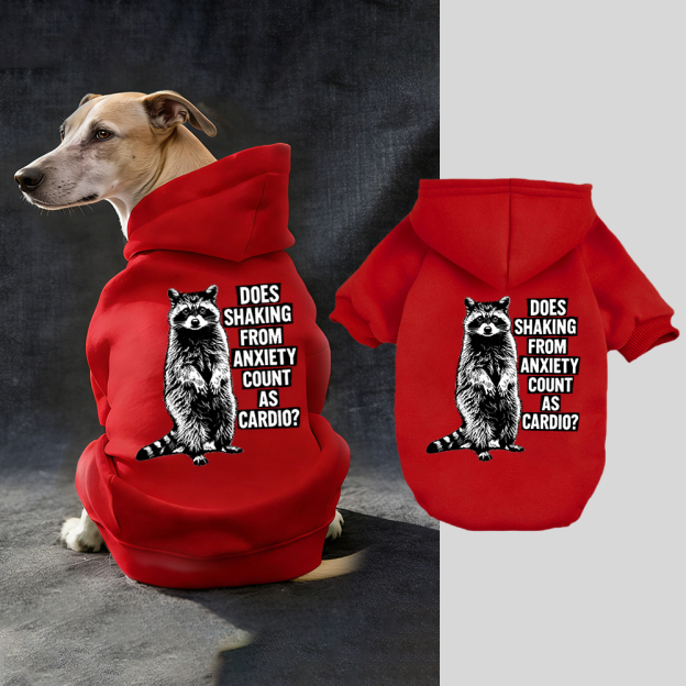 DOES SHAKING FROM ANXIETY COUNT Puppy Hoodie | BKPet319