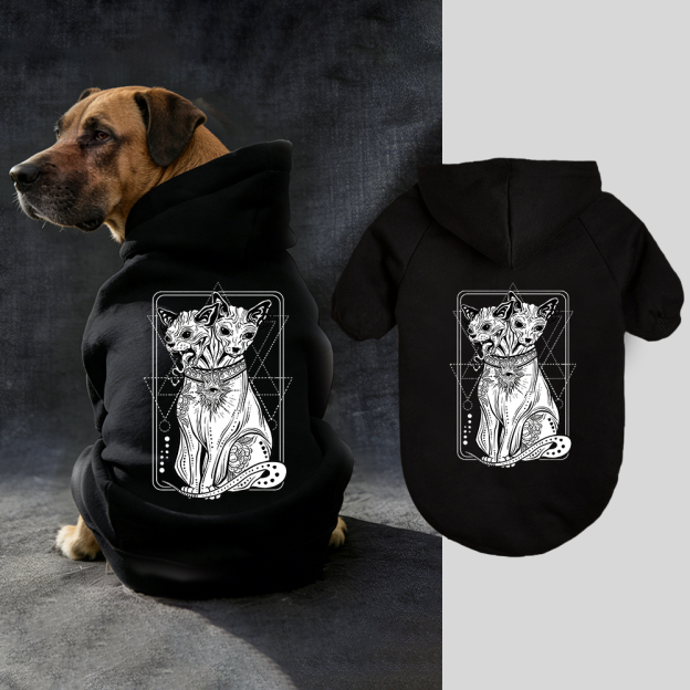 The Cat Goddess Bastet Puppy Hoodie | BKPet323
