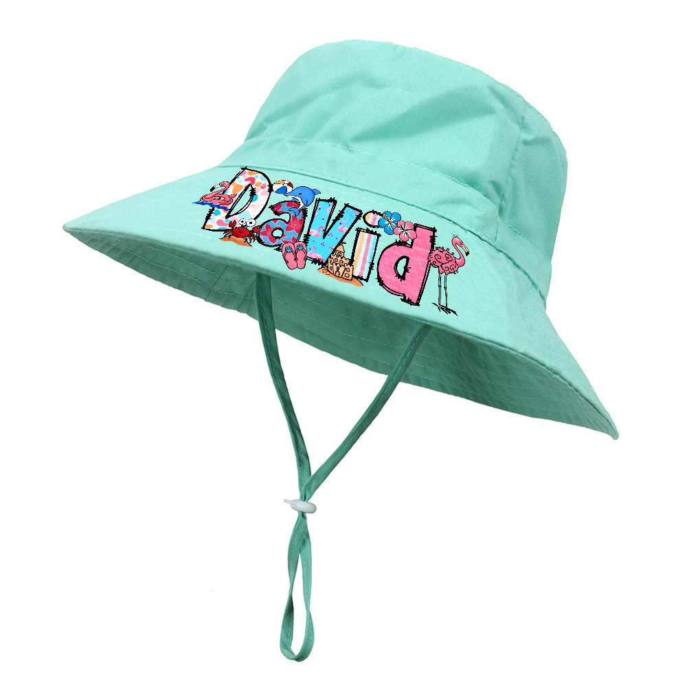 Personalized Cute Design Summer Bucket Hat for Comfort & Unique | CWBeach208