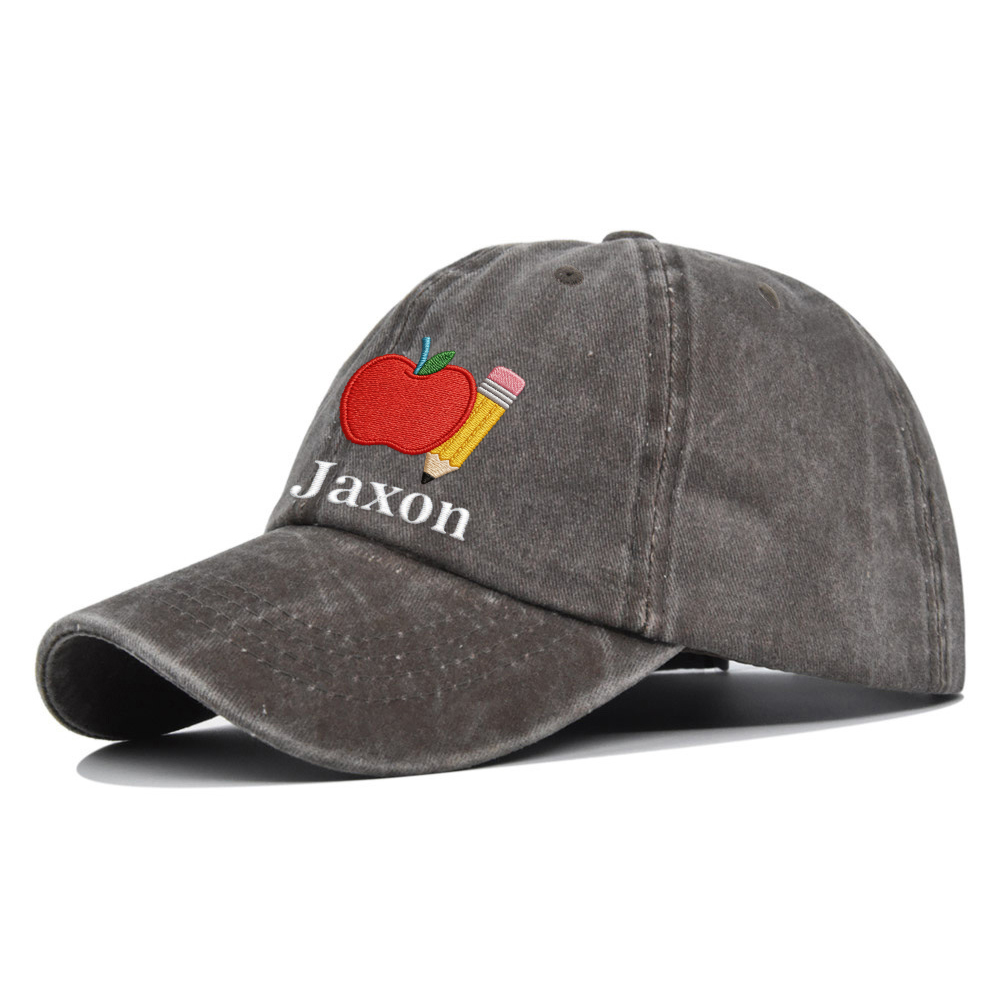 Personalized Embroidery Cute Icon Summer Baseball Hat For Kid | Hskid82