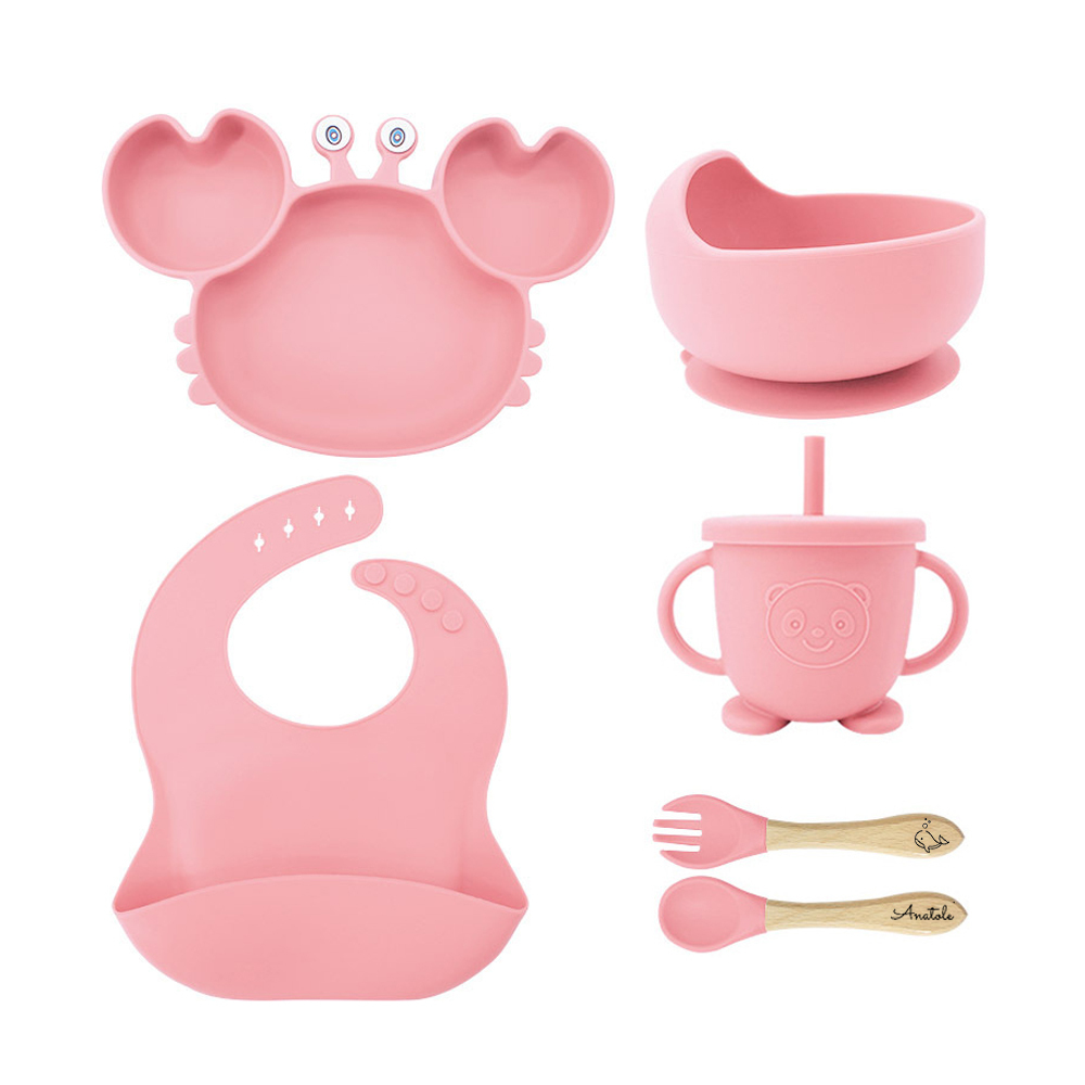 Personalised Baby Silicone Cutlery Set | CWBaby67