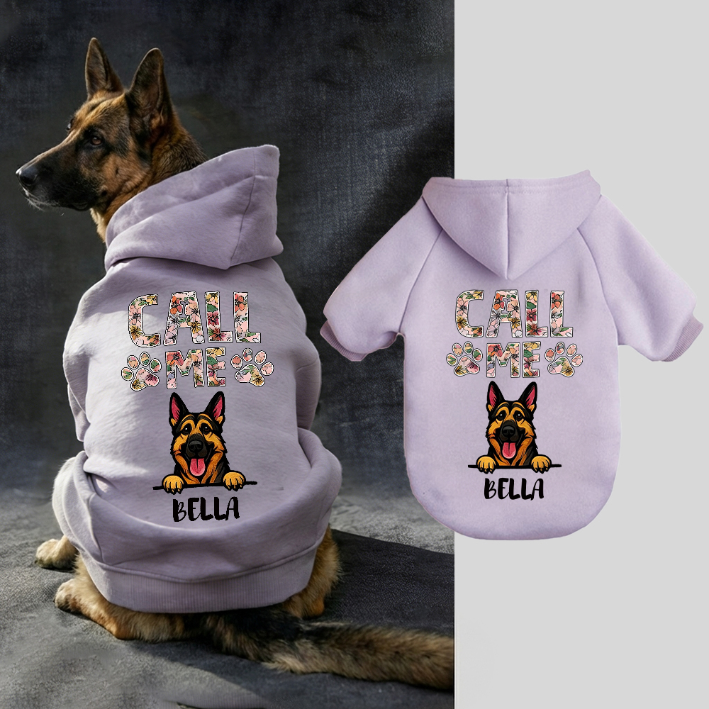 Personalized Funny Pet Portrait Hoodie | BKPet415