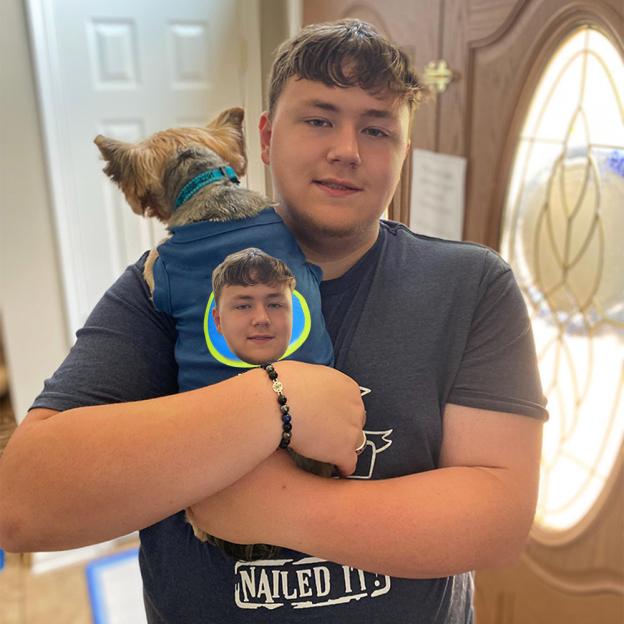 Personalized Funny Photo Pet Shirt | BKPet441