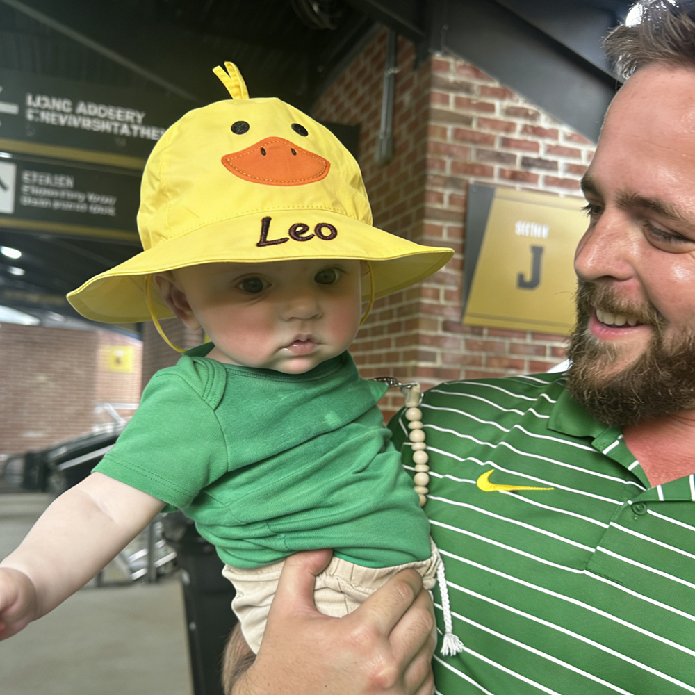 Personalized Cute Design Beach Pool Sun Hat | CWBeach222