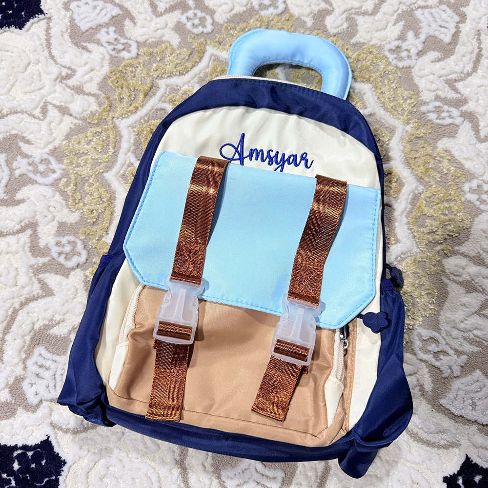 Personalized Embroidery Nylon Kid's Backpack | CWPack359