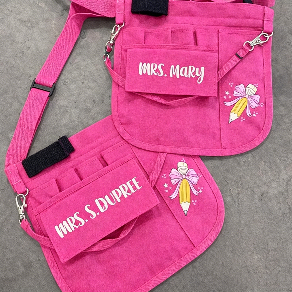 Personalized Teacher Storage Waist Bag | CWTeach13
