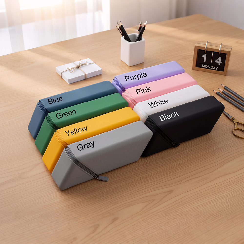 Personalized Kids Soft Silicone Stationery Case | CWPack373