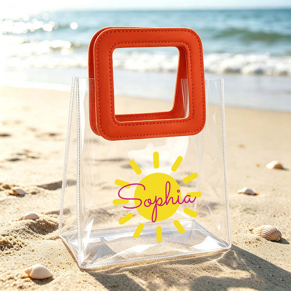 Personalized Kids Beach Party Favor Bags | CWBeach259
