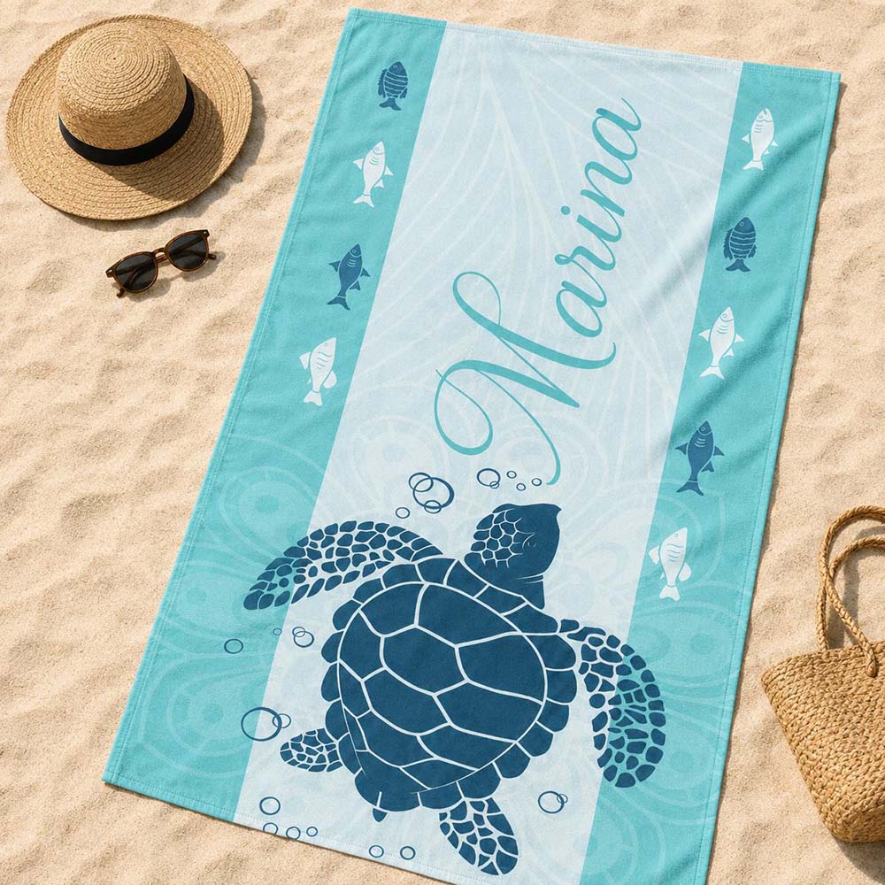 Personalized Lovely Kid Towel for Summer & Beach | CWTowel199