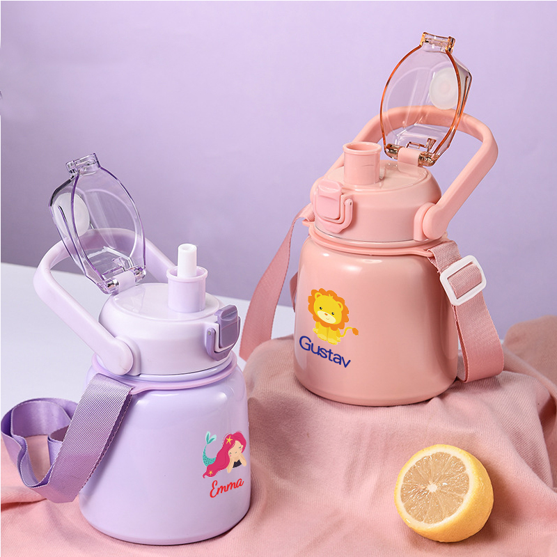 Personalised Stainless Steel 24oz Kid Water Bottles | YouBottle36