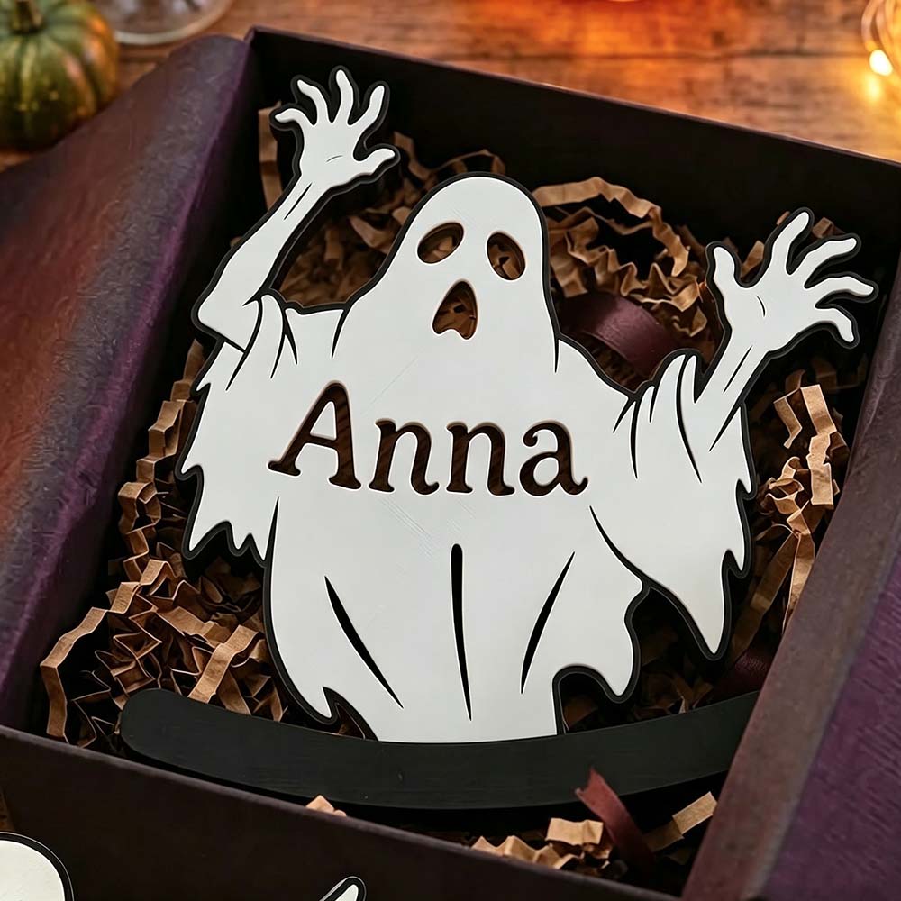 Personalized Halloween Style Name Wobble Figure | CWHalloween112