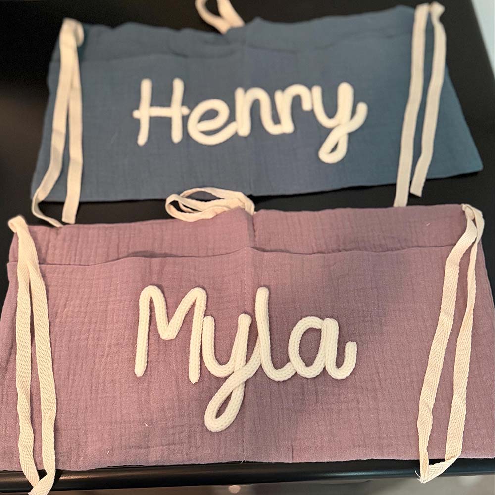 Personalized Hand Embroidered Baby Car Backseat Organizer | CWBaby520