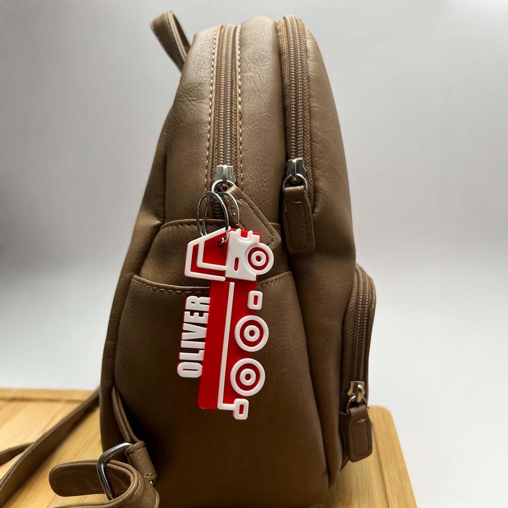 Personalized 3D Printed Backpack Name Tag With Diverse Styles | CWGift106