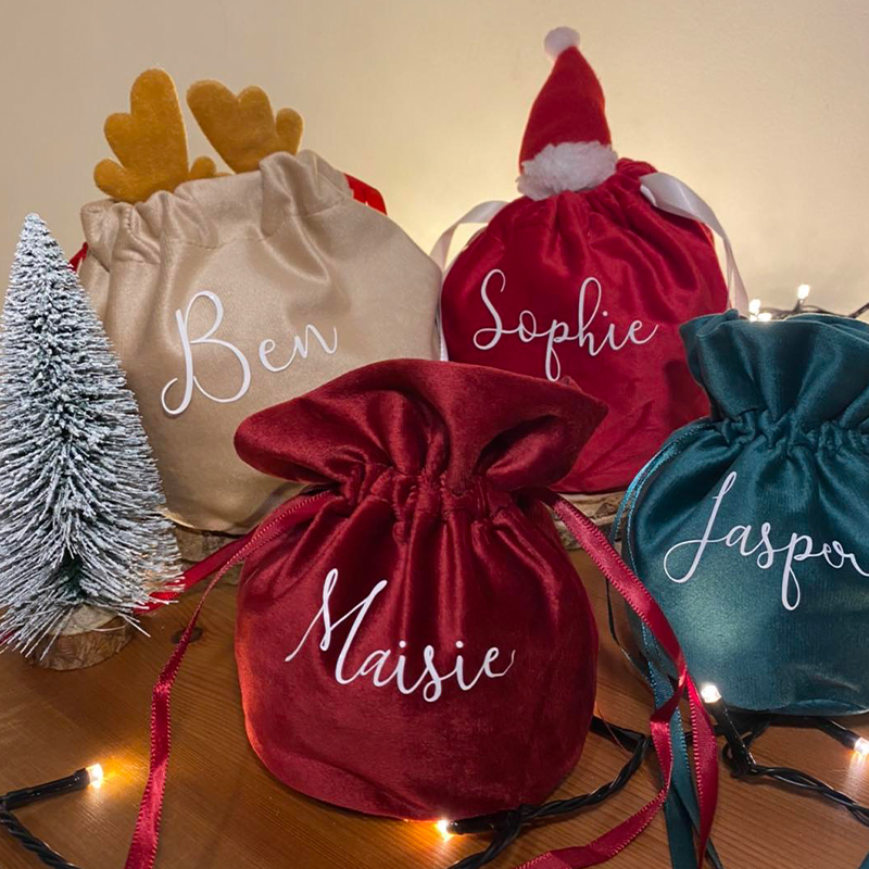 Personalized 6*8 inches Christmas Gift Bag | MCGift42