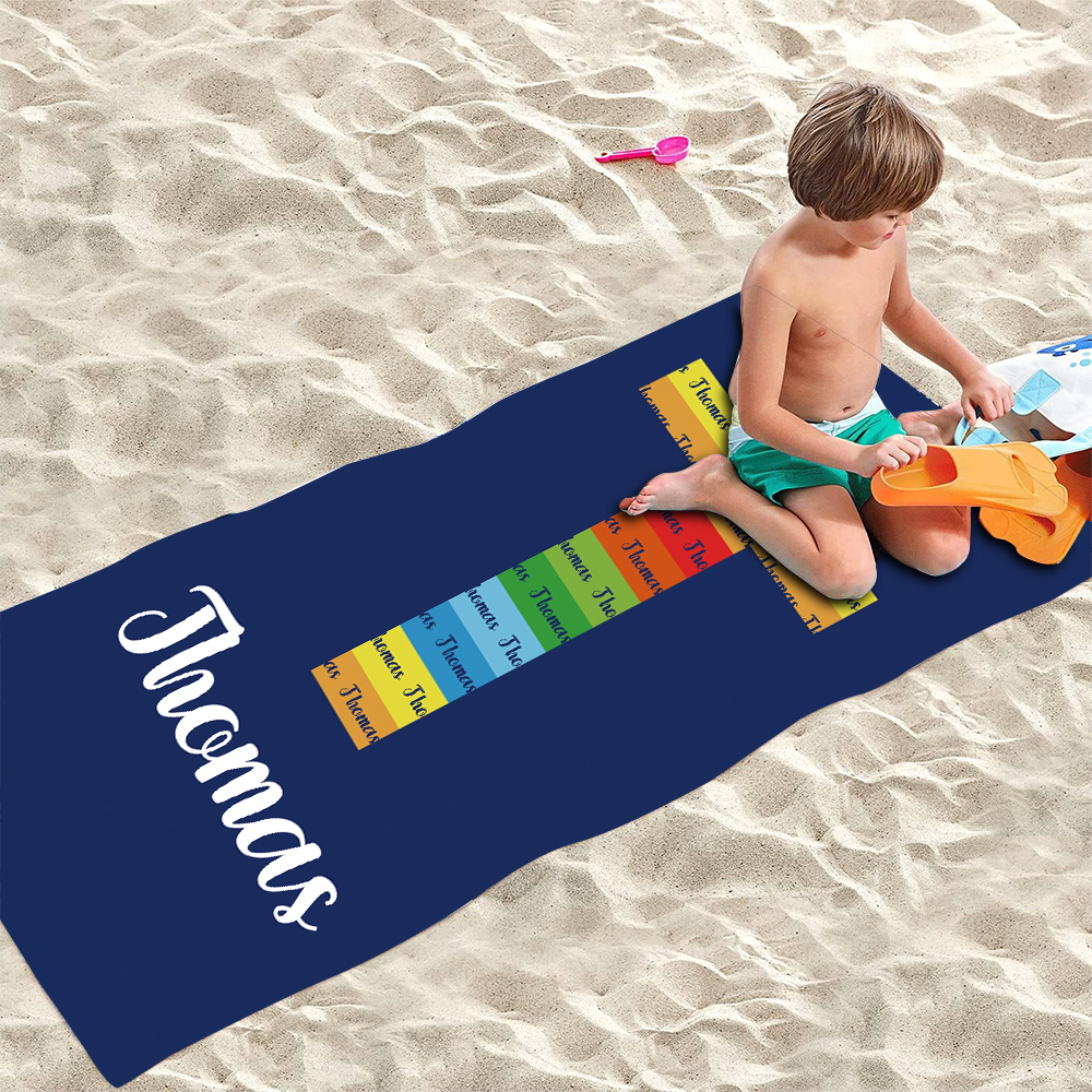 Personalized Lovely Kid Towel for Summer & Beach | CWTowel131