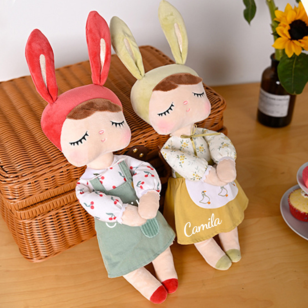 Personalized Kids SoftBunny Princesses Plush Doll | CWToy81