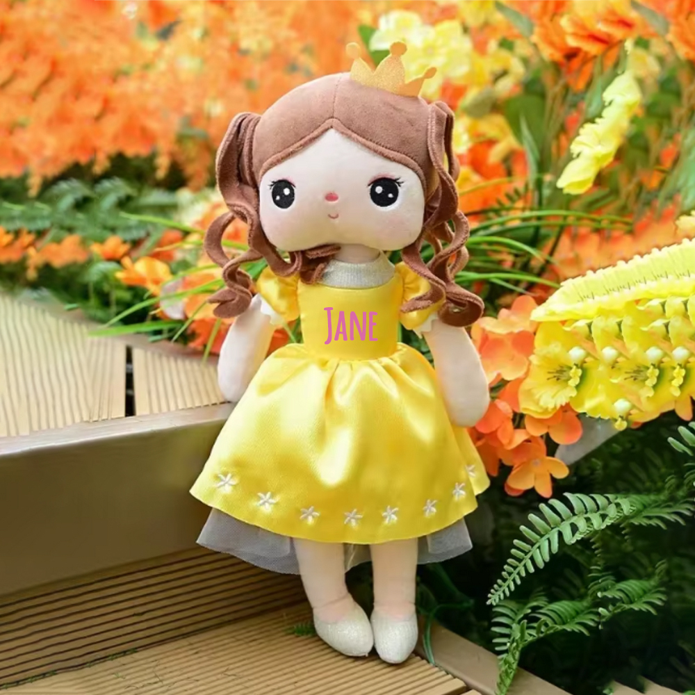 Personalized Kids Lovely Princess Plush Doll | CWToy82