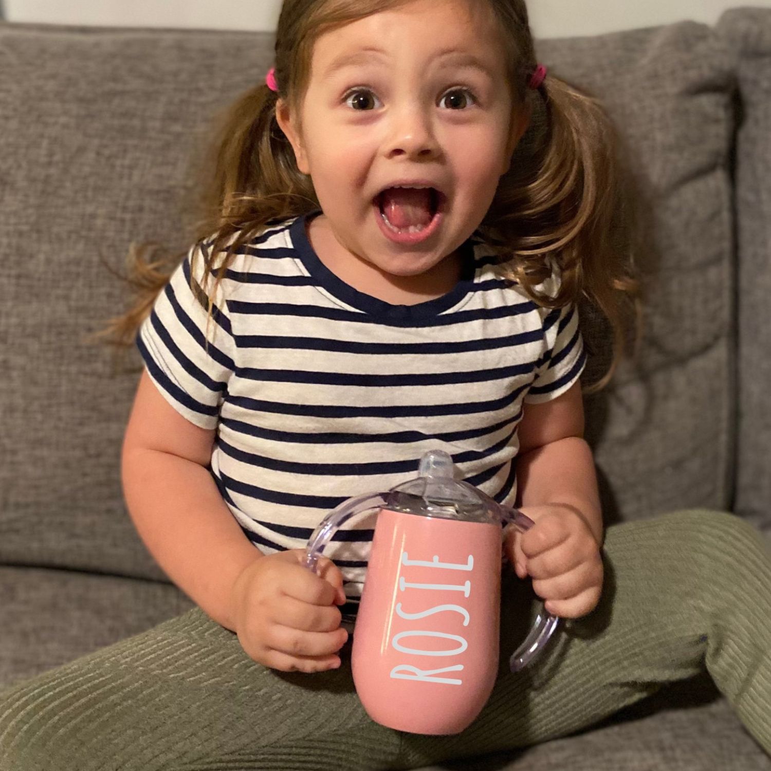 Personalized Stainless Steel Sippy Kids Cup  | Youcup03