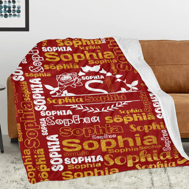 Personalized Lovely Kid Blanket for Comfort & Unique | BKKid142