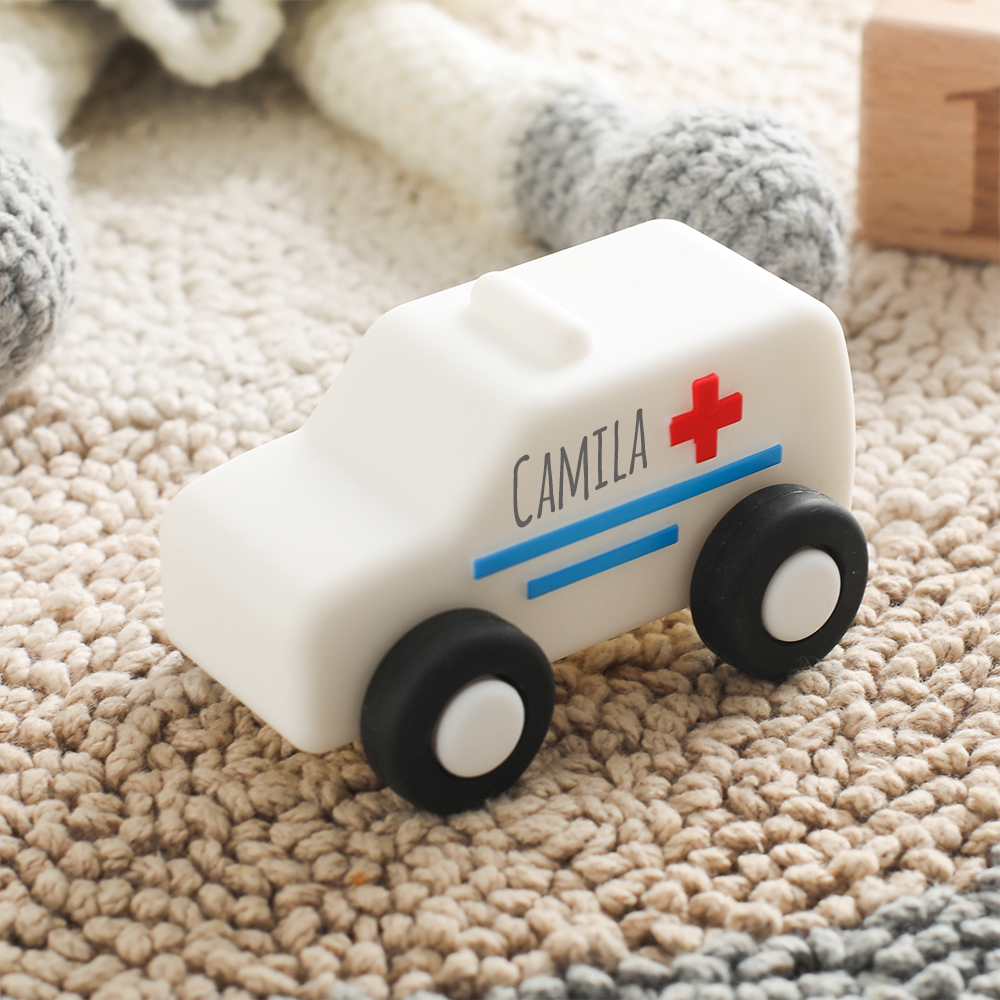 Personalized Kid Silicone Plane and Car Toy | CWToy99