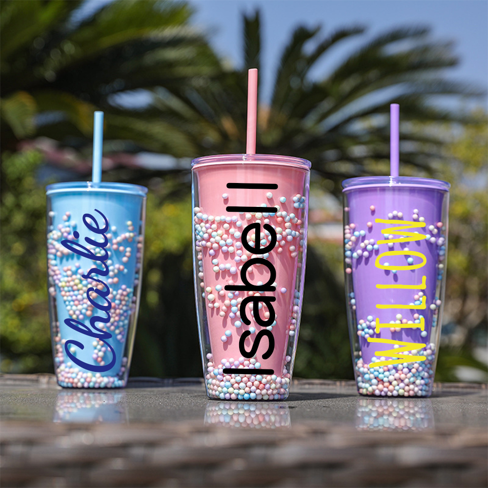 Personalised BPA Free 24oz Rainbow Tumblers Bottles | YouBottle73