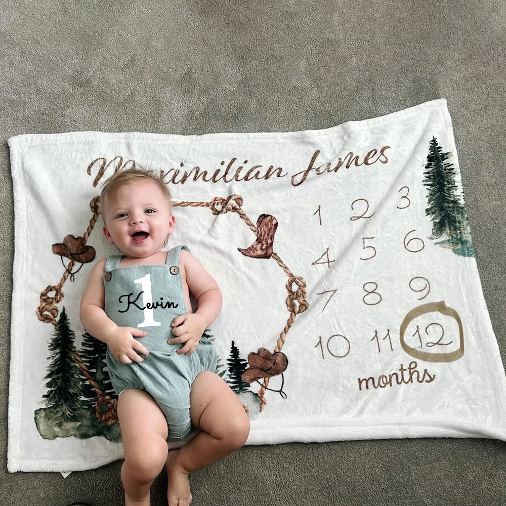 Personalized Baby First Birthday Suspender Triangle Jumpsuit Romper | CWBaby143