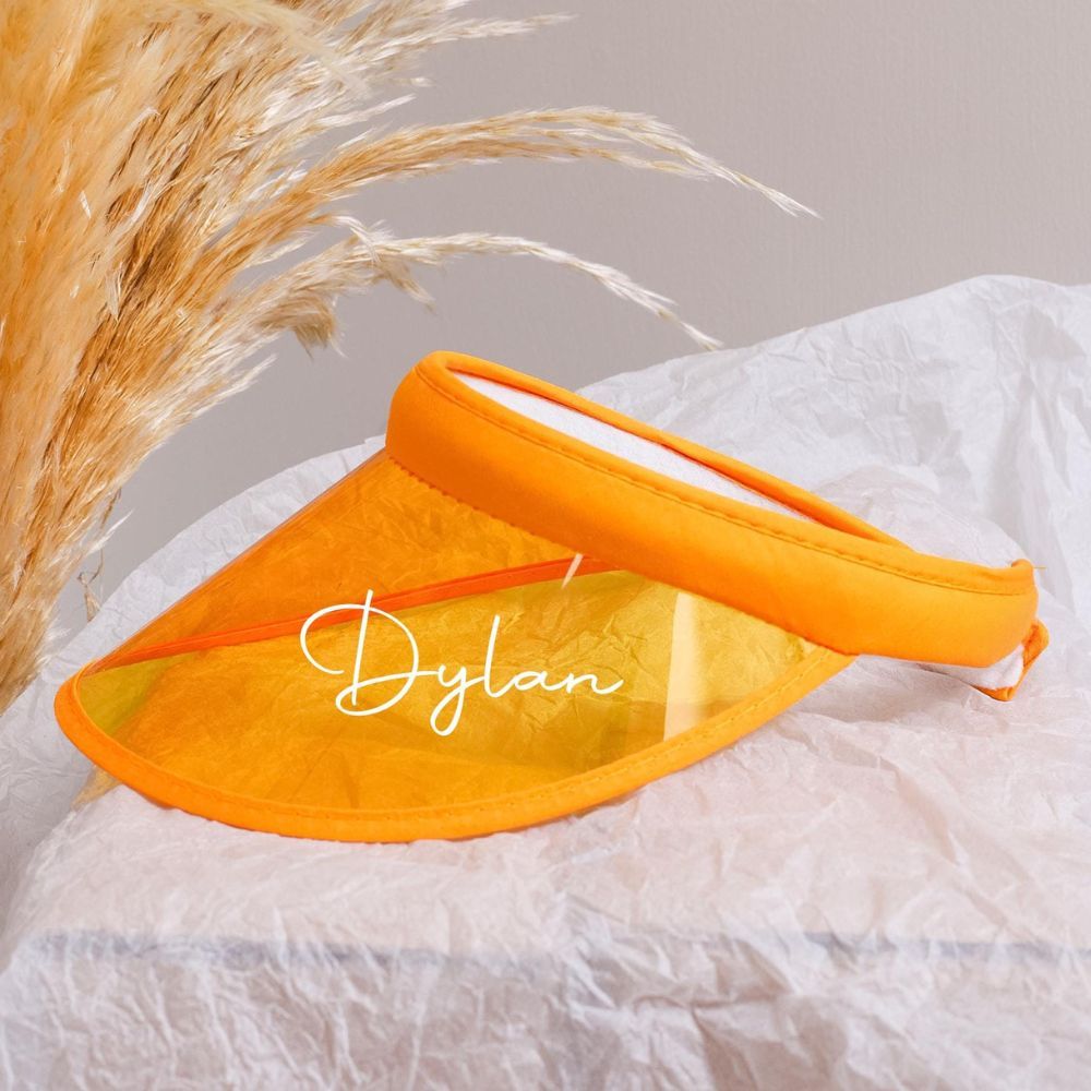 Personalized Children's Holographic Colored Sun Hat for Summer & Beach | CWBeach153