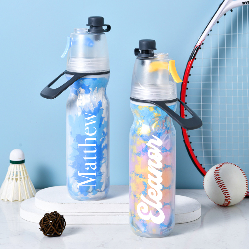 Personalised BPA Free 17oz Sport Cool Spray Water Bottle | YouBottle79