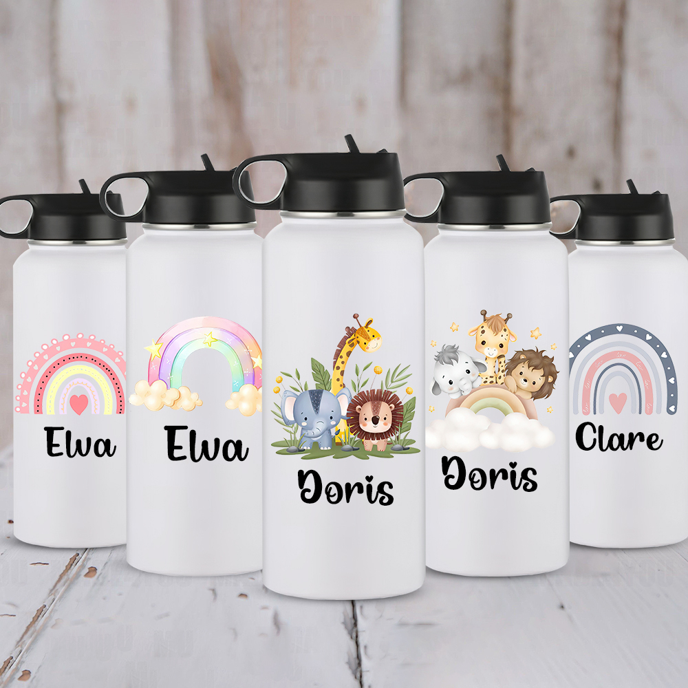 Personalized BPA Free 12oz/18oz Stainless Steel Water Bottle | YouBottle92