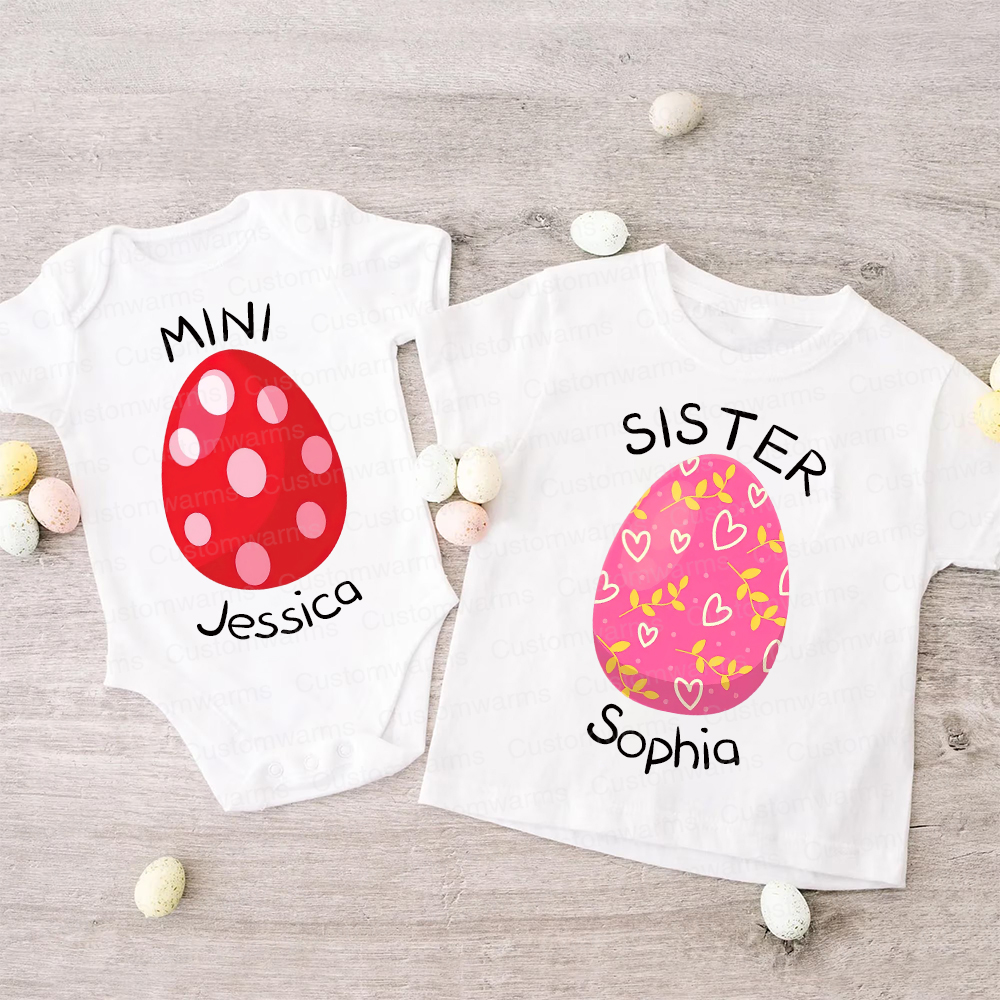 Personalized Family Happy Easter Matching Shirt | CWEaster74