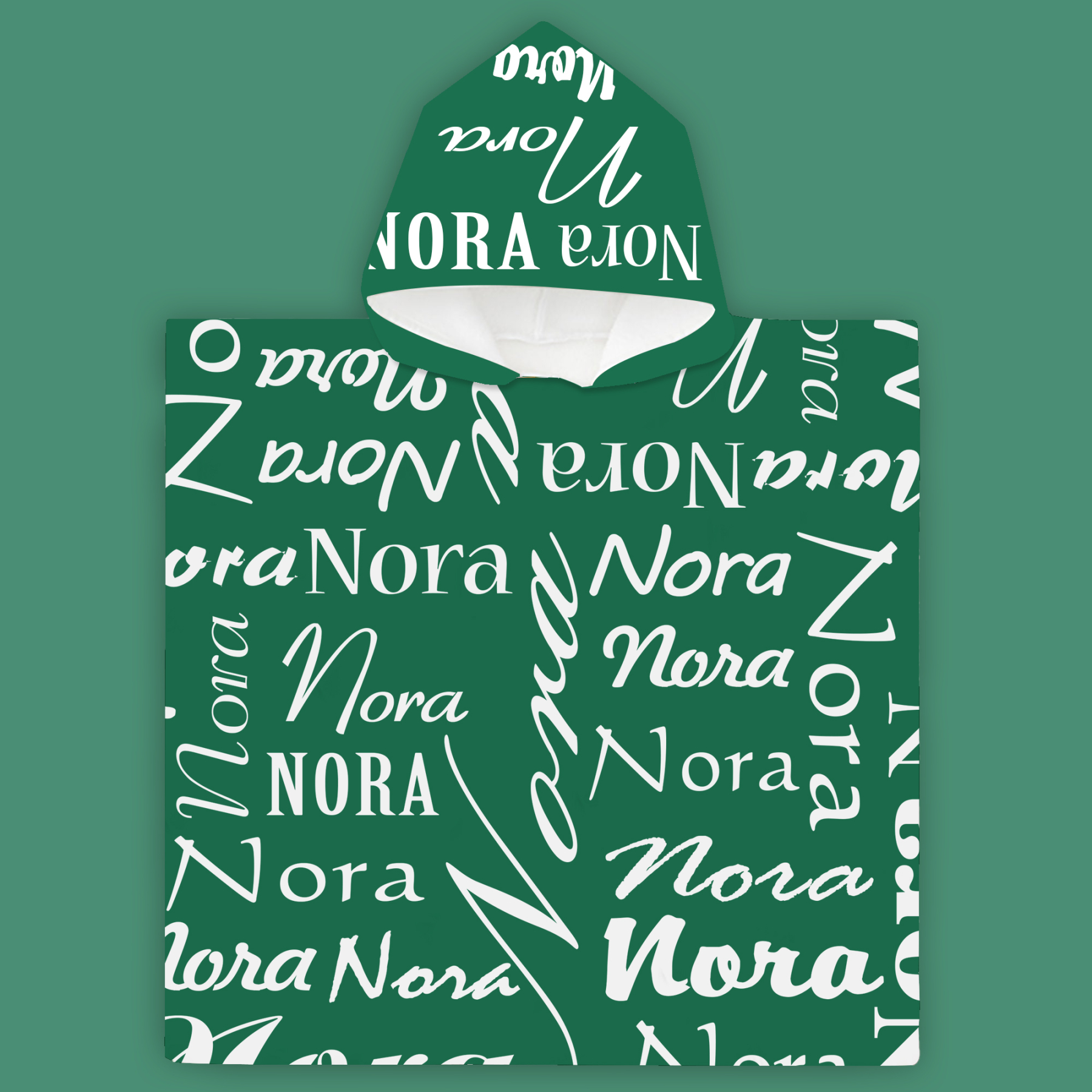 Personalized Hooded Beach Towel for Summer & Beach | CWHTowel02