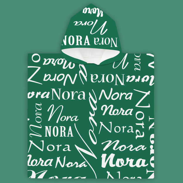 Personalized Hooded Beach Towel for Summer & Beach | CWHTowel02