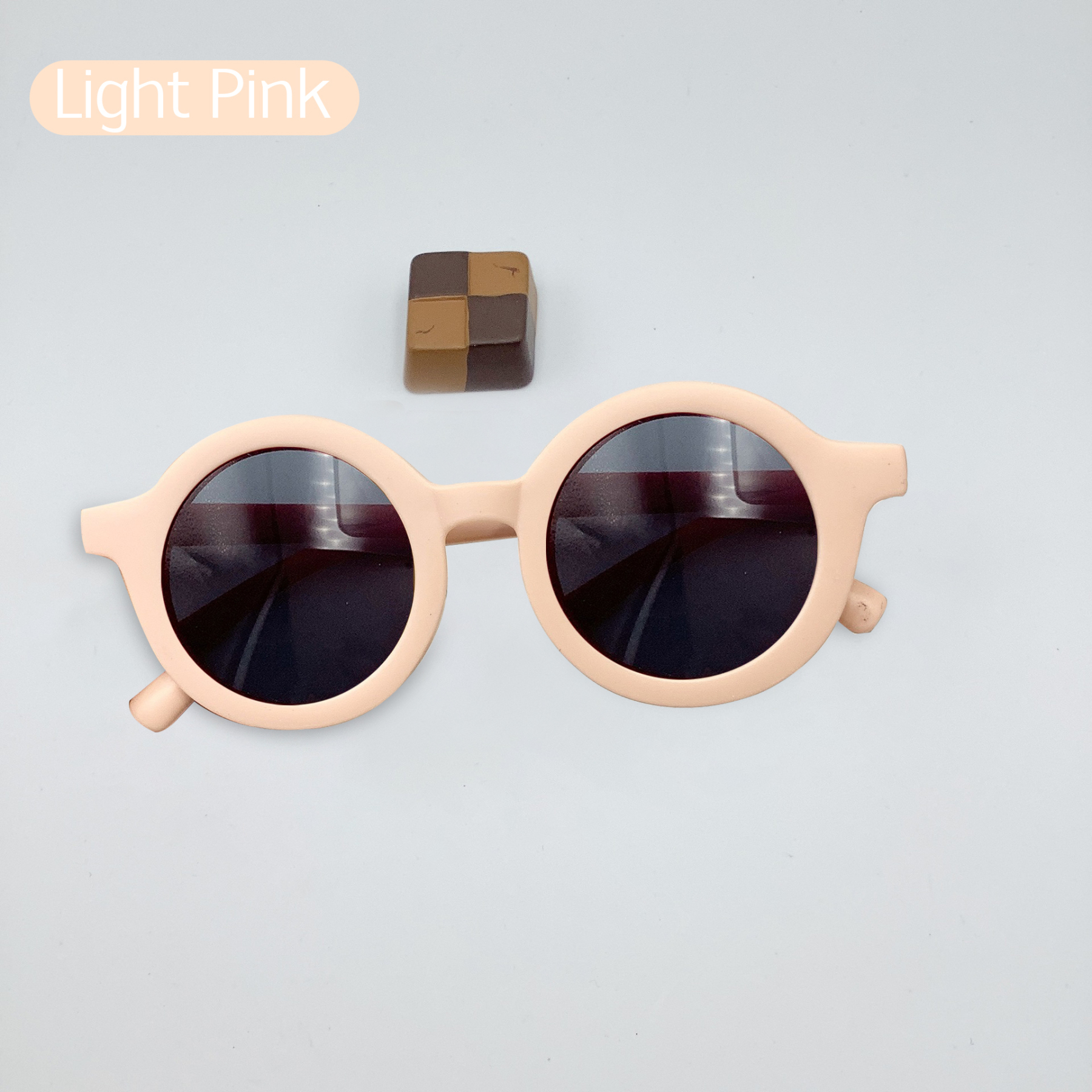 Personalized Daisy Sunglasses with Leather Case For Kids | GSBeach24