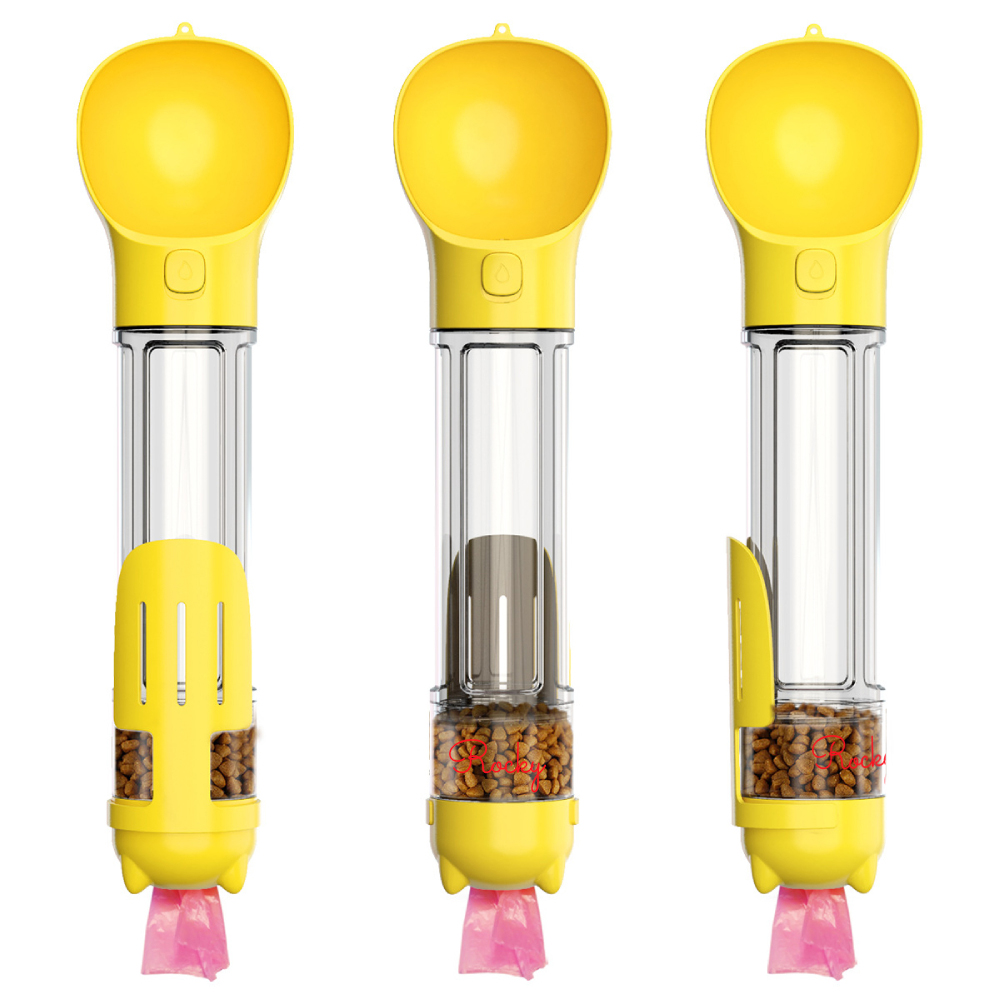 Personalized 4 in 1 Dog Water Bottle Container | MNAccs85