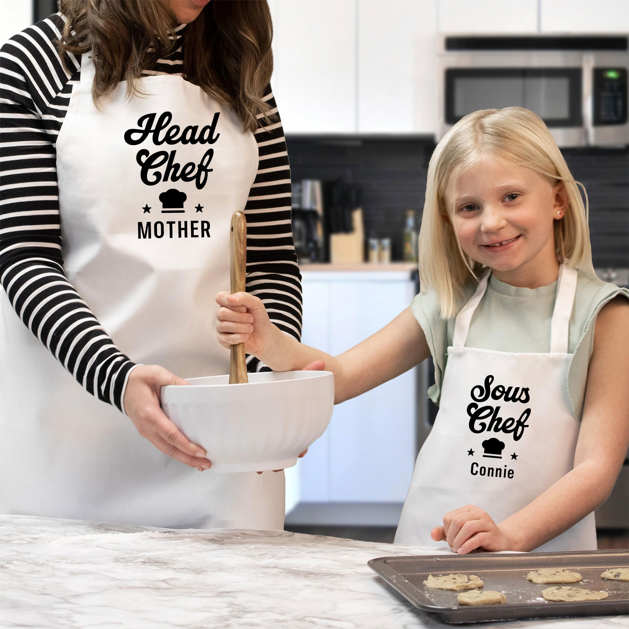 Personalised Multifunctional Waterproof Matching Family Apron | Apron3401