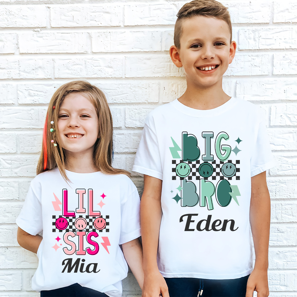 Personalized Matching Sibling Shirts | CWSibling03