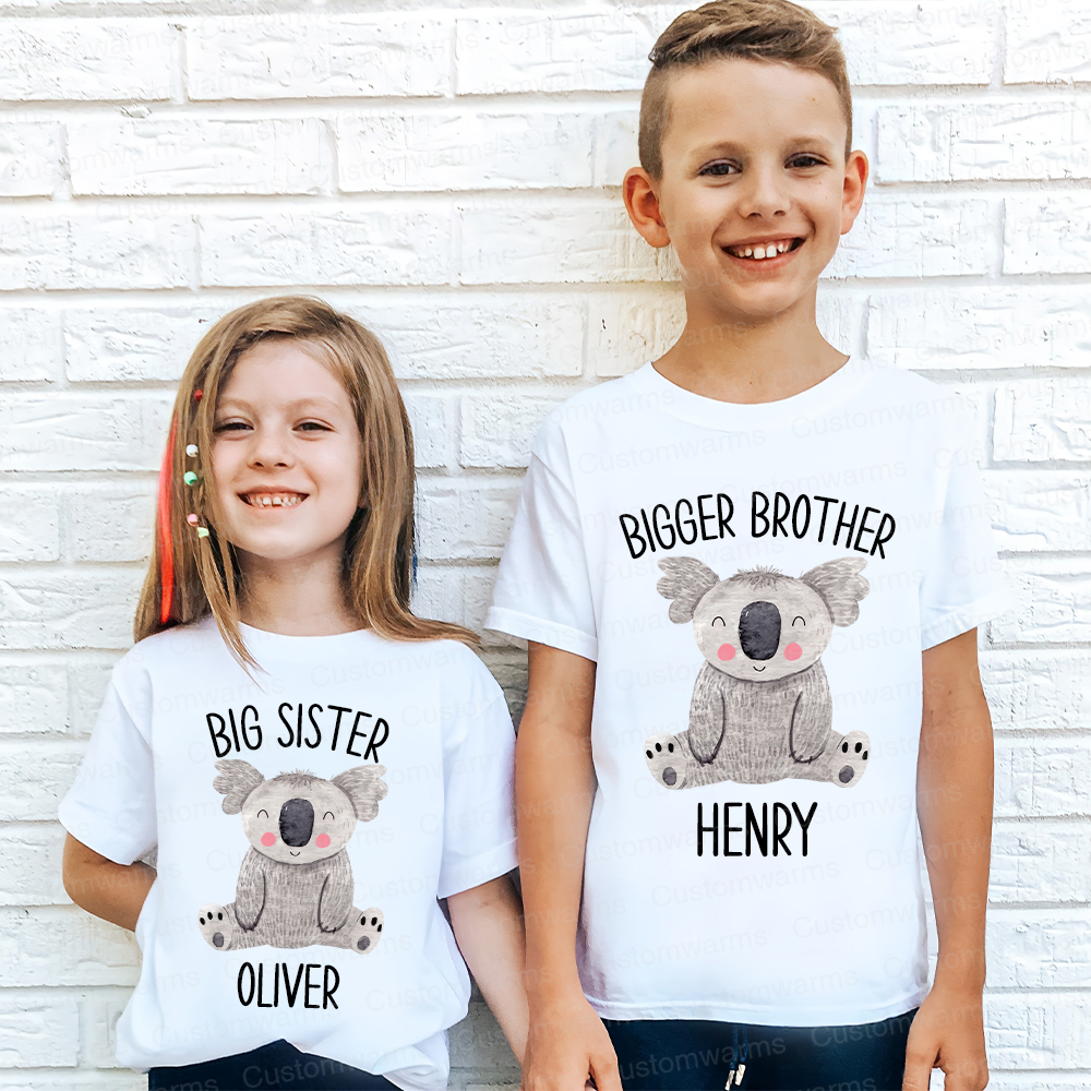 Personalized Matching Sibling Shirts | CWSibling07