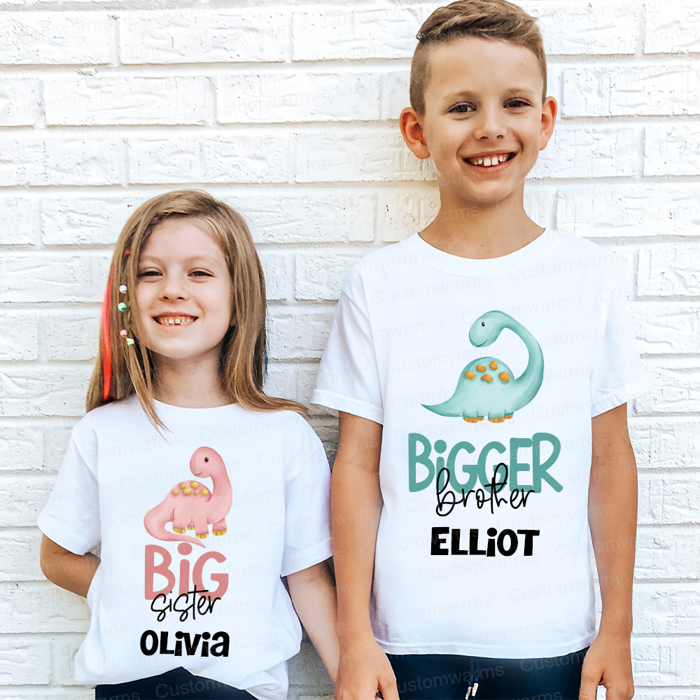 Personalized Matching Sibling Shirts | CWSibling08