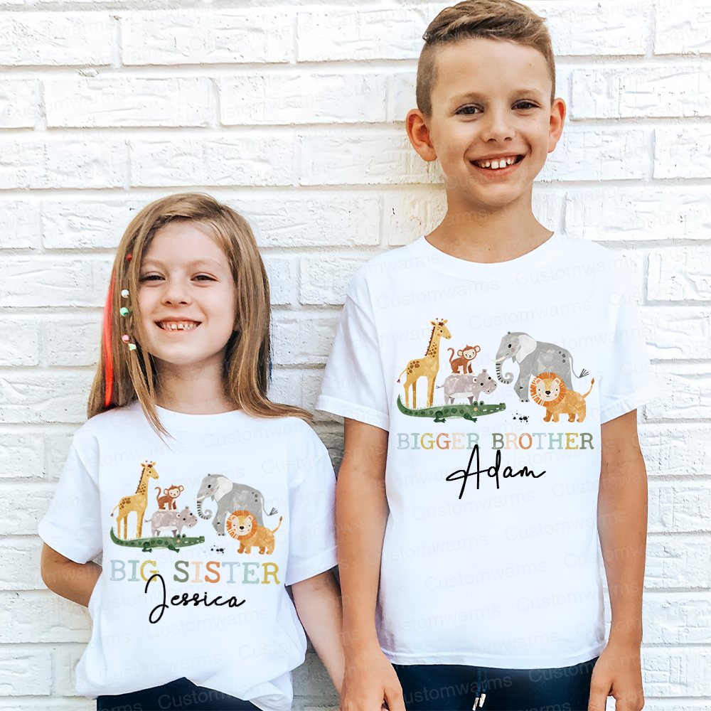 Personalized Matching Sibling Shirts | CWSibling12