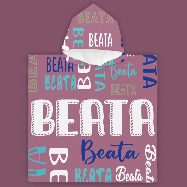 Personalized Hooded Beach Towel for Summer & Beach | CWHTowel22