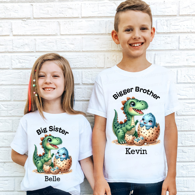 Personalized Matching Sibling Shirts | CWSibling13