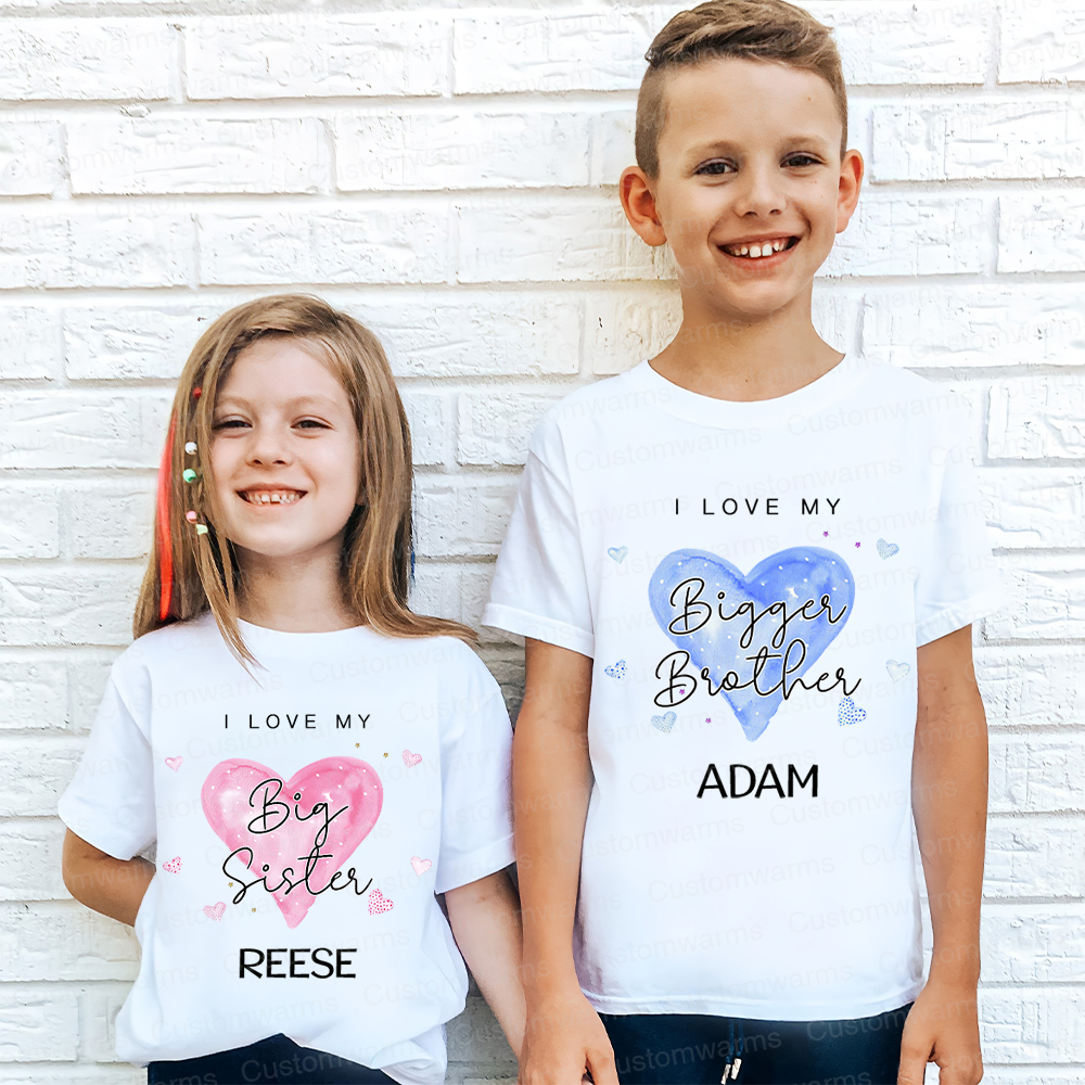 Personalized Matching Sibling Shirts | CWSibling16